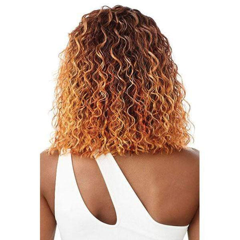 Outre Synthetic 5" Deep L-Part Swiss Wet & Wavy Lace Front Wig - LEENA - SoGoodBB.com
