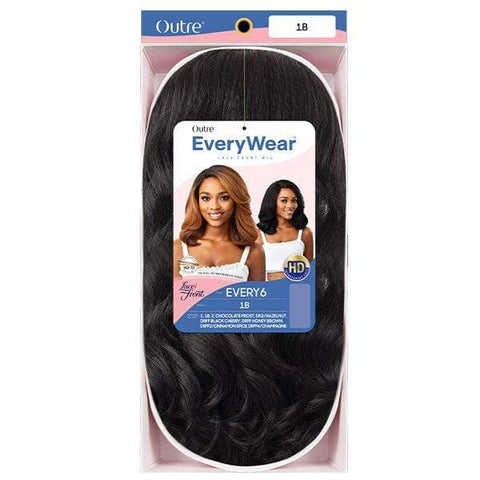 Outre Synthetic EveryWear HD Lace Front Wig - EVERY 6 - SoGoodBB.com