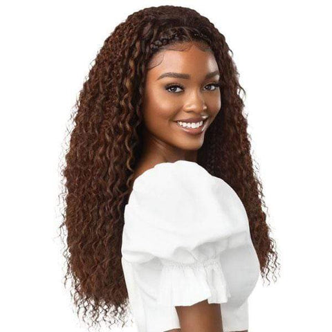 Outre Synthetic Hair 13x2 HD Lace Front Wig - HALO STITCH BRAID 26 - SoGoodBB.com