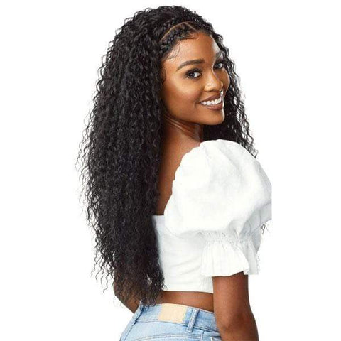 Outre Synthetic Hair 13x2 HD Lace Front Wig - HALO STITCH BRAID 26 - SoGoodBB.com