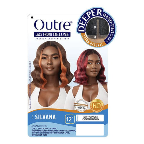 Outre Synthetic Hair HD Lace Front Deluxe Wig - SILVANA - SoGoodBB.com
