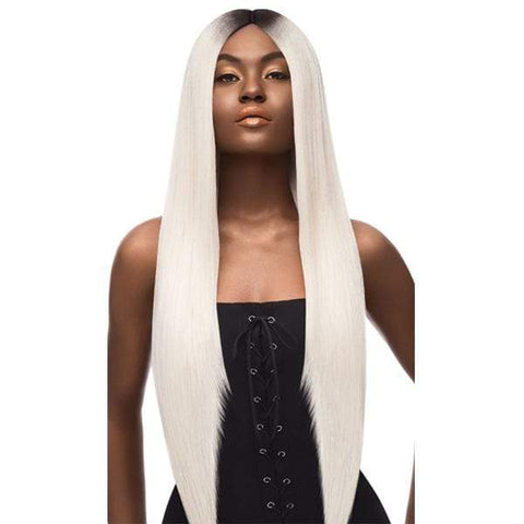Outre Synthetic Hair Swiss I Part Lace Front Wig - EMILIA 32" - SoGoodBB.com