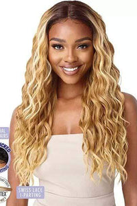 Outre Synthetic L-Part Swiss Lace Front Wig - CYNDRA - SoGoodBB.com