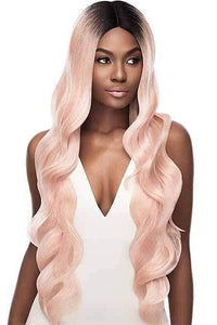 Outre Synthetic L-Part Swiss Lace Front Wig - KELIA 32 - SoGoodBB.com