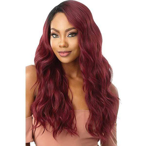 Outre Synthetic L-Part Swiss Lace Front Wig - RAQUEL - SoGoodBB.com