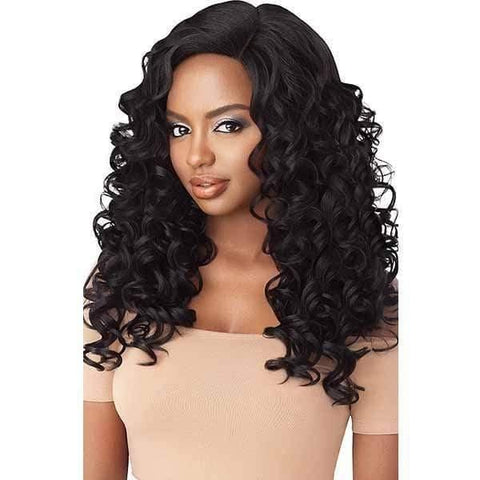 Outre Synthetic L-Part Swiss Lace Front Wig - RONIKA - SoGoodBB.com