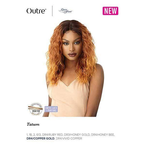 Outre Synthetic L-Part Swiss Lace Front Wig - TATUM - SoGoodBB.com