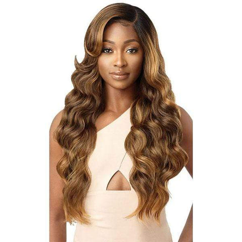 Outre Synthetic Melted Hairline HD Lace Front Wig - ARIES - SoGoodBB.com