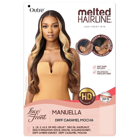 Outre Synthetic Melted Hairline HD Lace Front Wig - MANUELLA - SoGoodBB.com