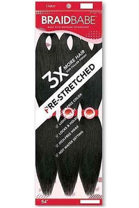 Outre Synthetic Pre Stretched Braid - 3X BABE 54" - SoGoodBB.com