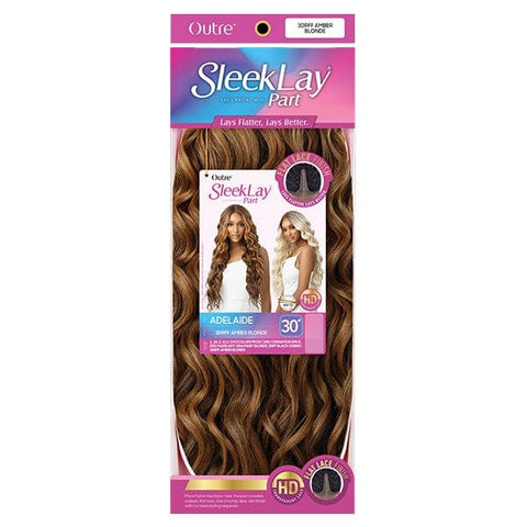Outre Synthetic Sleeklay Part HD Lace Front Wig - ADELAIDE - SoGoodBB.com