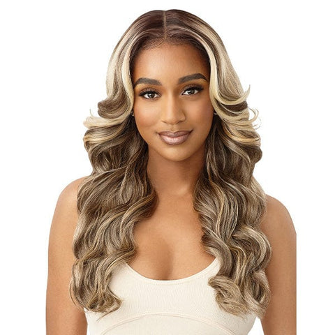 Outre Synthetic Sleeklay Part HD Lace Front Wig - ANALIA - SoGoodBB.com