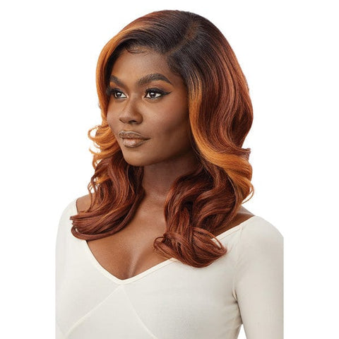 Outre Synthetic Sleeklay Part HD Lace Front Wig - ANTALIA - SoGoodBB.com