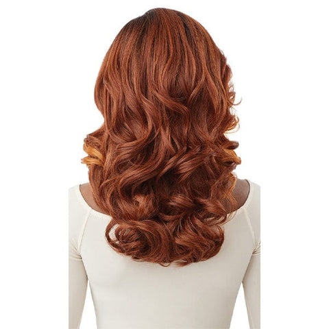 Outre Synthetic Sleeklay Part HD Lace Front Wig - ANTALIA - SoGoodBB.com