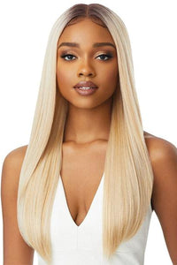 Outre Synthetic Sleeklay Part HD Lace Front Wig - CHANELLE - SoGoodBB.com