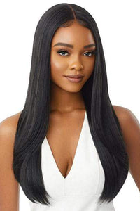 Outre Synthetic Sleeklay Part HD Lace Front Wig - CHANELLE - SoGoodBB.com