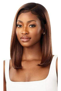 Outre Synthetic Sleeklay Part HD Lace Front Wig - DAISHA - SoGoodBB.com