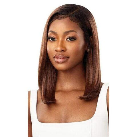 Outre Synthetic Sleeklay Part HD Lace Front Wig - DAISHA - SoGoodBB.com