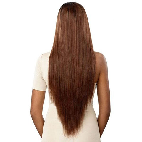 Outre Synthetic Sleeklay Part HD Lace Front Wig - DARBY - SoGoodBB.com