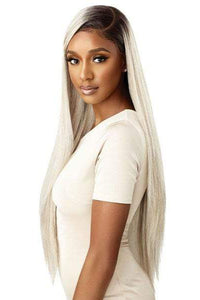 Outre Synthetic Sleeklay Part HD Lace Front Wig - DARBY - SoGoodBB.com