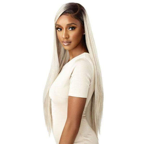 Outre Synthetic Sleeklay Part HD Lace Front Wig - DARBY - SoGoodBB.com