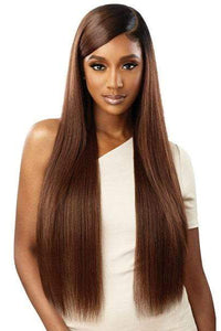 Outre Synthetic Sleeklay Part HD Lace Front Wig - DARBY - SoGoodBB.com