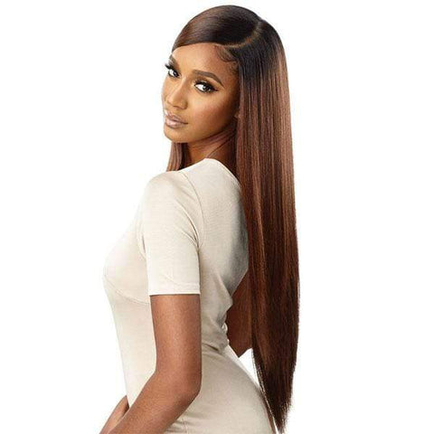 Outre Synthetic Sleeklay Part HD Lace Front Wig - DARBY - SoGoodBB.com