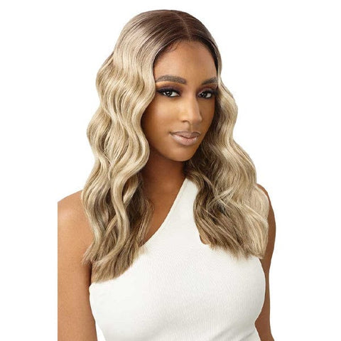 Outre Synthetic Sleeklay Part HD Lace Front Wig - DARIANA - SoGoodBB.com