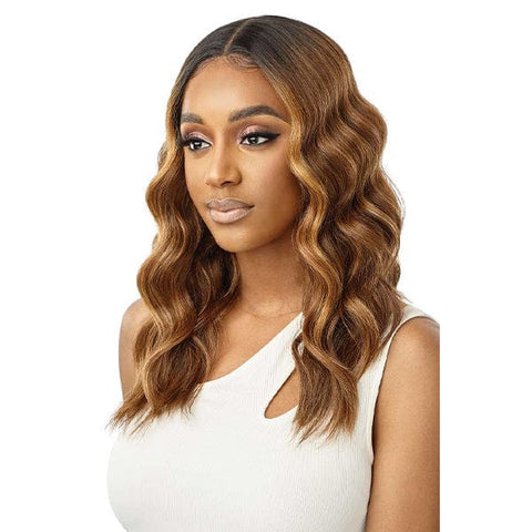 Outre Synthetic Sleeklay Part HD Lace Front Wig - DARIANA - SoGoodBB.com