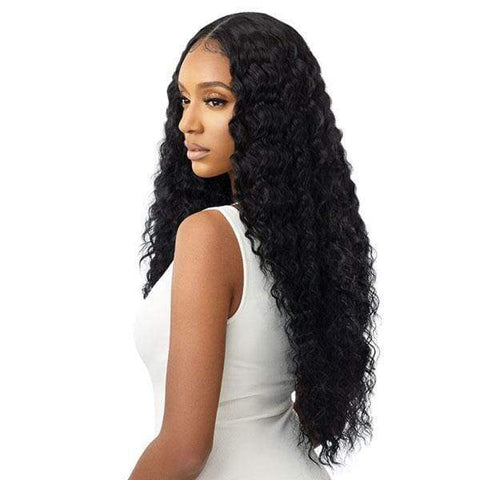 Outre Synthetic Sleeklay Part HD Lace Front Wig - DONATELLA - SoGoodBB.com