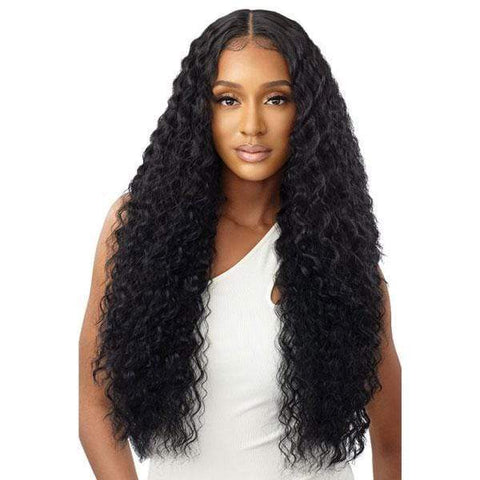 Outre Synthetic Sleeklay Part HD Lace Front Wig - DONATELLA - SoGoodBB.com