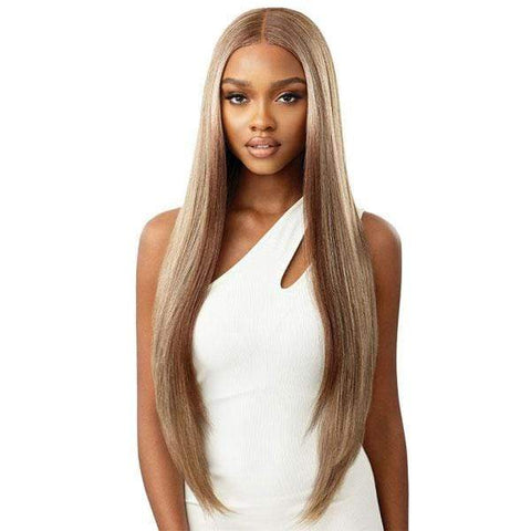 Outre Synthetic Sleeklay Part HD Lace Front Wig - ELMIRAH 34" - SoGoodBB.com