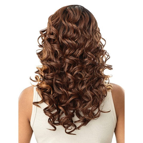Outre Synthetic Sleeklay Part HD Lace Front Wig - EMERALDA - SoGoodBB.com