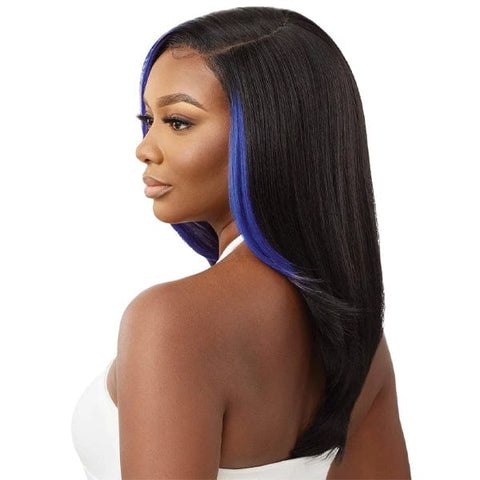 Outre Synthetic Sleeklay Part HD Lace Front Wig - ETINA - SoGoodBB.com