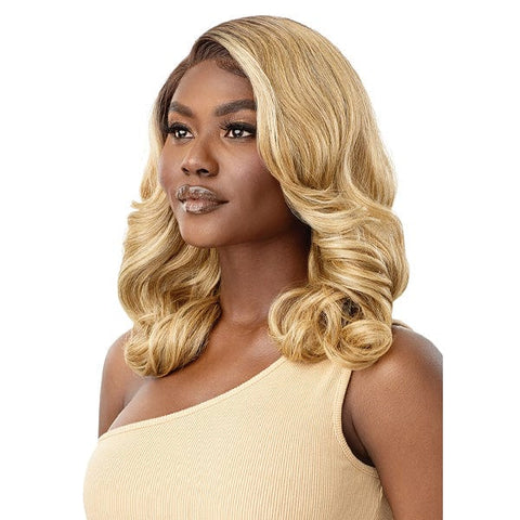 Outre Synthetic Sleeklay Part HD Lace Front Wig - FLARA - Clearance - SoGoodBB.com