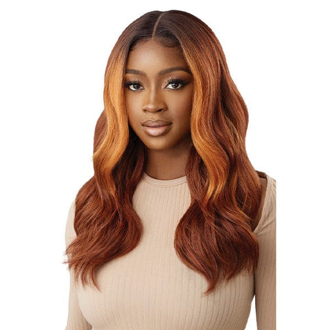 Outre Synthetic Sleeklay Part HD Lace Front Wig - GENEVIVE - SoGoodBB.com