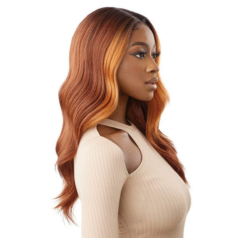 Outre Synthetic Sleeklay Part HD Lace Front Wig - GENEVIVE - SoGoodBB.com