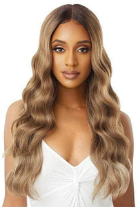 Outre Synthetic Sleeklay Part HD Lace Front Wig - IDINA - SoGoodBB.com
