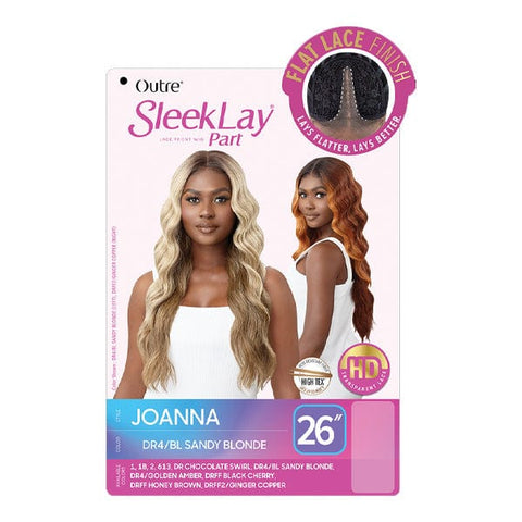 Outre Synthetic Sleeklay Part HD Lace Front Wig - JOANNA - SoGoodBB.com