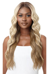 Outre Synthetic Sleeklay Part HD Lace Front Wig - JOANNA - SoGoodBB.com