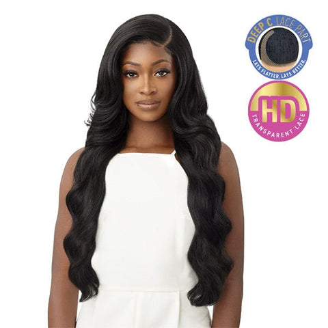 Outre Synthetic Sleeklay Part HD Lace Front Wig - JOHARI - SoGoodBB.com