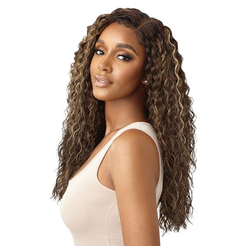 Outre Synthetic Sleeklay Part HD Lace Front Wig - KEOLA - SoGoodBB.com