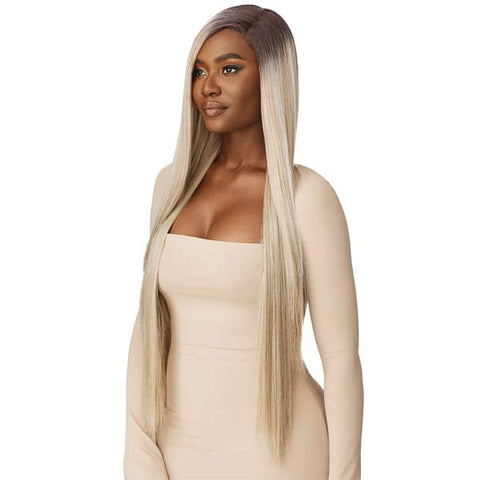 Outre Synthetic Sleeklay Part HD Lace Front Wig - KORAI - SoGoodBB.com