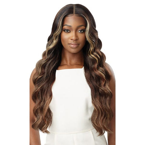 Outre Synthetic Sleeklay Part HD Lace Front Wig - LARISSA - Unbeatable - SoGoodBB.com