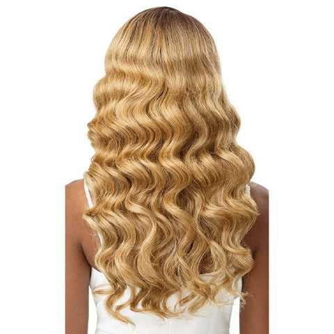 Outre Synthetic Sleeklay Part HD Lace Front Wig - LAVETTE - SoGoodBB.com