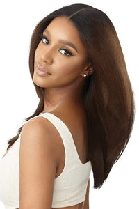 Outre Synthetic Sleeklay Part HD Lace Front Wig - LILIBETH - SoGoodBB.com
