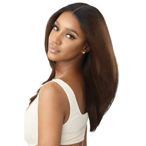 Outre Synthetic Sleeklay Part HD Lace Front Wig - LILIBETH - SoGoodBB.com