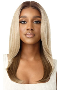 Outre Synthetic Sleeklay Part HD Lace Front Wig - LILIBETH - SoGoodBB.com