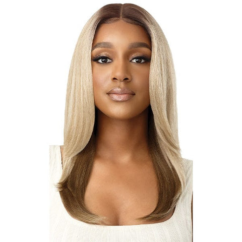 Outre Synthetic Sleeklay Part HD Lace Front Wig - LILIBETH - SoGoodBB.com
