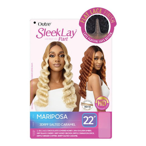 Outre Synthetic Sleeklay Part HD Lace Front Wig - MARIPOSA - SoGoodBB.com